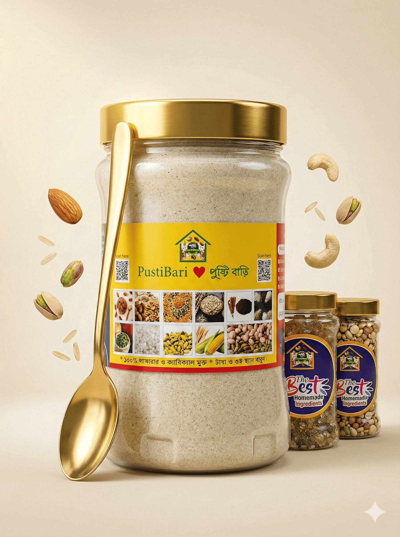 হোমমেড সেরেলাক স্টেজ-১